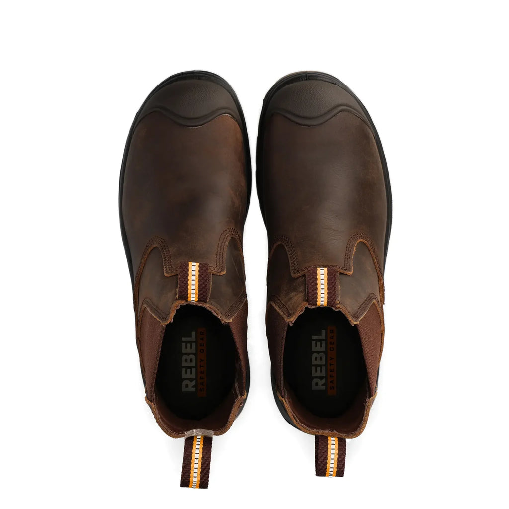 REBEL Crazy Horse Boot Brown